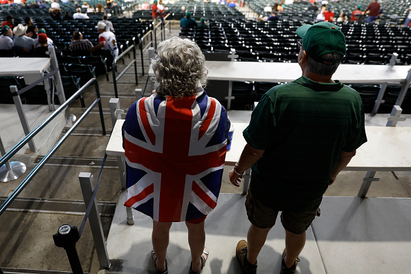 Fans watching batting practice before Great Britain faced Mexico in the WBC in Phoenix