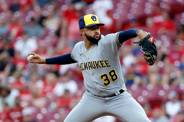 Devin Williams of the Milwaukee Brewers, the top team in the bullpen and reliever rankings for June 12.