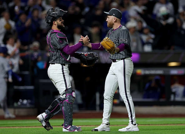 The New York Mets score 13 unanswered runs against the Philadelphia Philllies during Monday's game. Catcher Luis Torrrens recorded five RBI.