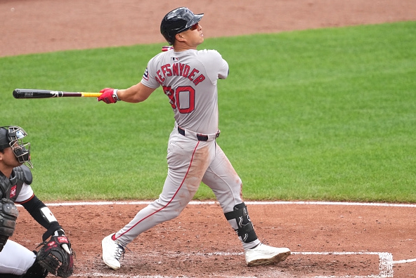Late-game heroics by Story and Refsnyder help the Boston Red Sox sweep the Baltimore Orioles, 3-2, Thursday in Camden Yards.