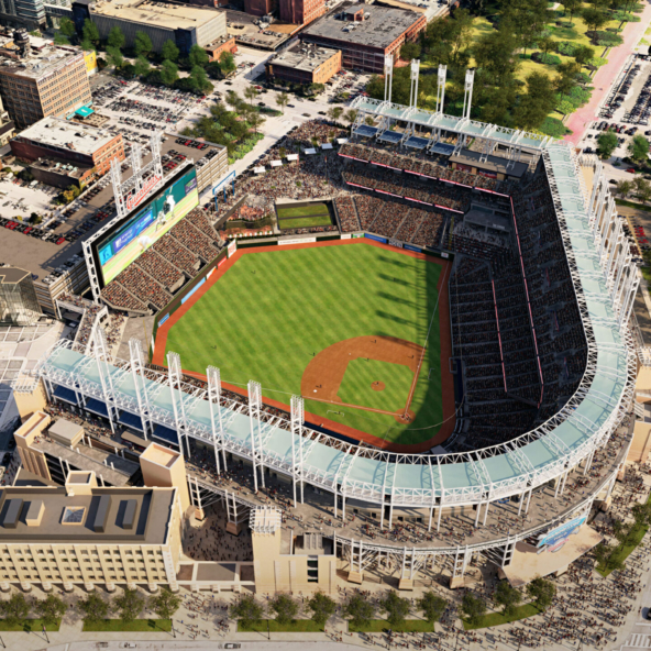 Progressive Field Renovation - provided by Guardians via MANICA