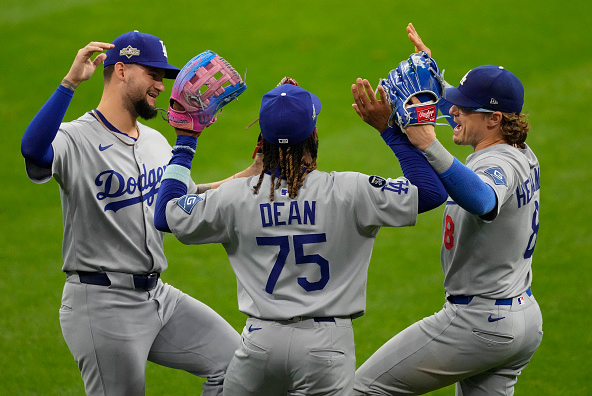 The Los Angeles Dodgers win game two against the Milwaukee Brewers. Yoshinobu Yamamoto threw the first playoff complete game since 2017.