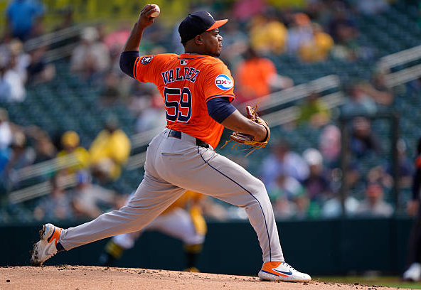 Framber Valdez met with the New York Mets, among other teams, this offseason, according to Jon Heyman of the New York Post.