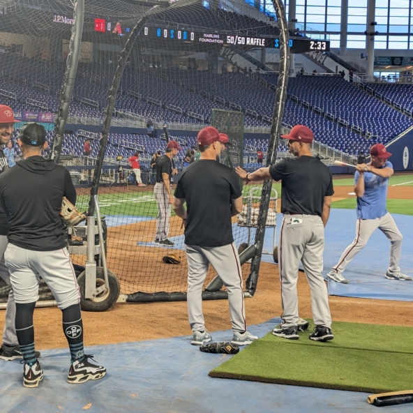 PHOENIX, AZ - JULY 25: Arizona Diamondbacks second baseman Ketel Marte (4)  walks back to the dugout during a baseball game between the St. Louis  Cardinals and the Arizona Diamondbacks on July